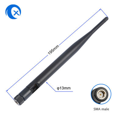 Ăng-ten WiFi 2,4G Omni 5dBi với đầu nối RP SMA có thể gập lại
