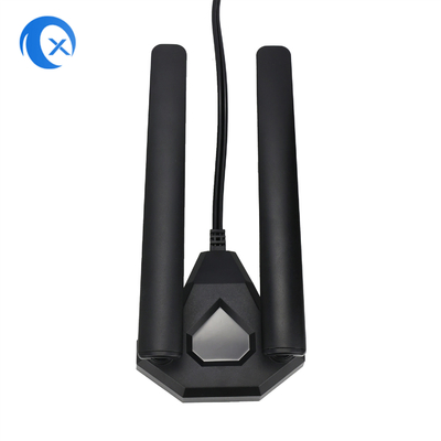 WiFi 6E Tri Band ăng ten 6GHz 5GHz 2.4GHz Gaming ăng ten WiFi Cơ sở từ tính cho máy tính cá nhân