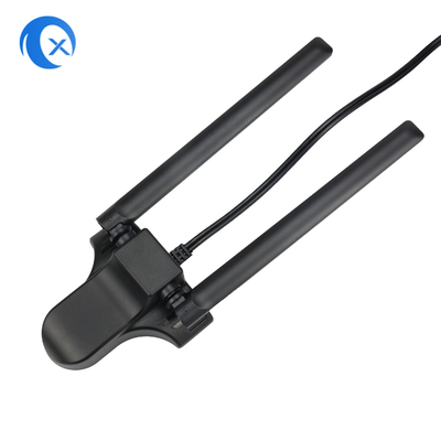 Nhóm băng kép 2.4GHz 5GHz RP-SMA ăng-ten WiFi với cáp mở rộng 6,5 feet cho PC máy tính để bàn không dây Bluetooth