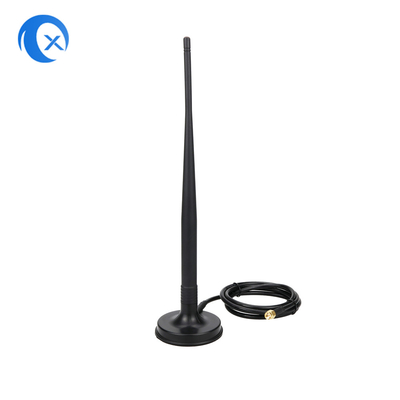 806-960MHz / 1710-2690MHz 4G LTE ăng-ten từ tính với đầu nối SMA cáp LMR195
