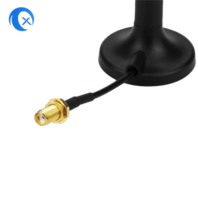 2.4G 5.8g Dual-Band 7 DBi WiFi Extender ăng-ten gắn từ với đầu nối nữ SMA