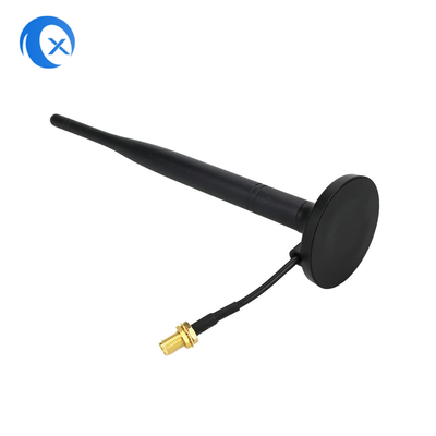 2.4G 5.8g Dual-Band 7 DBi WiFi Extender ăng-ten gắn từ với đầu nối nữ SMA