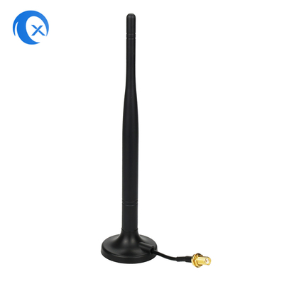 2.4G 5.8g Dual-Band 7 DBi WiFi Extender ăng-ten gắn từ với đầu nối nữ SMA