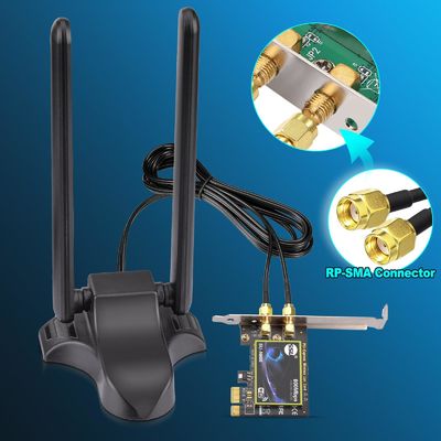 2.4GHz 5GHz 6GHz Ống sóng WiFi từ tính