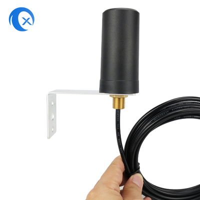 4G LTE Điện thoại di động ngoài trời ăng-ten 5dBi Omni M12 Vít tường gắn với SMA nam