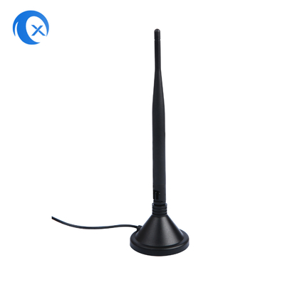 2.4G 5 DBi WiFi Extender Ứng ăng-ten gắn từ với SMA đầu nối nam để truyền thông không dây tín hiệu