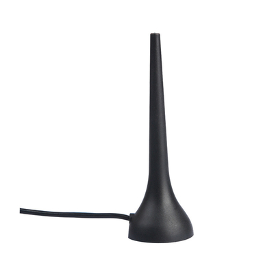 698-960MHz/1710-2700MHz 3dBi Không dây 4G / LTE ăng-ten SMA Male Connector Magnetic Mount với cáp Rg174