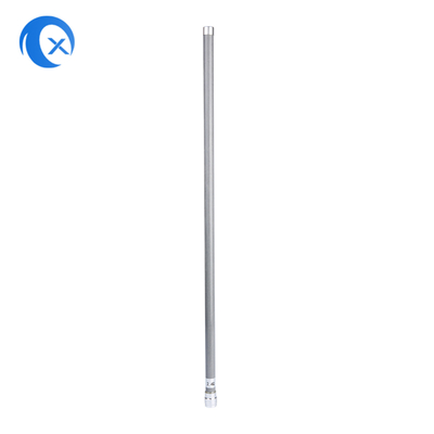 2.4-2.5GHz Tăng cường cao 12dBi băng tần kép ngoài trời Omni Fiberglass Communication Antenna với N đầu nối nam