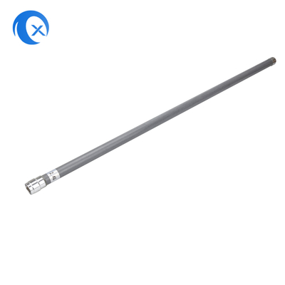 2.4-2.5GHz Tăng cường cao 12dBi băng tần kép ngoài trời Omni Fiberglass Communication Antenna với N đầu nối nam
