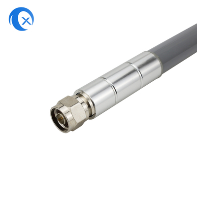 2.4-2.5GHz Tăng cường cao 12dBi băng tần kép ngoài trời Omni Fiberglass Communication Antenna với N đầu nối nam