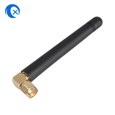 Ống đính kèm góc phải SMA Male Connector Mount Omni Direction WiFi 868-900MHz ăng-ten cho Router