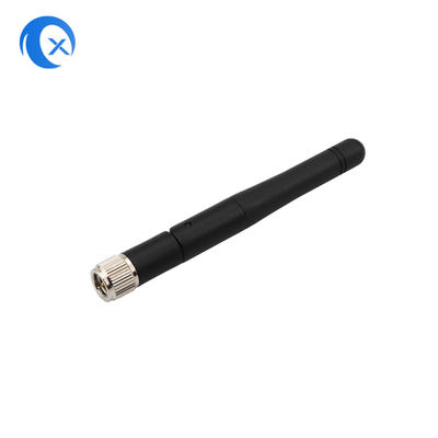Ống ăng-ten WiFi xoay bên ngoài toàn hướng 2.4GHz ăng-ten 2dBi với đầu nối nam SMA