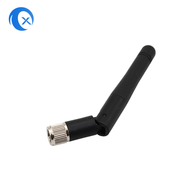 Ống ăng-ten WiFi xoay bên ngoài toàn hướng 2.4GHz ăng-ten 2dBi với đầu nối nam SMA