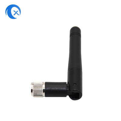 Ống ăng-ten WiFi xoay bên ngoài toàn hướng 2.4GHz ăng-ten 2dBi với đầu nối nam SMA