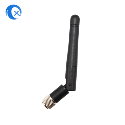 Ống ăng-ten WiFi xoay bên ngoài toàn hướng 2.4GHz ăng-ten 2dBi với đầu nối nam SMA