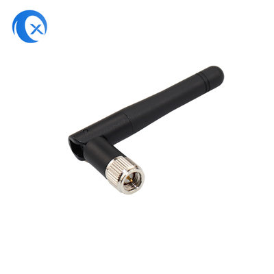 Ống ăng-ten WiFi xoay bên ngoài toàn hướng 2.4GHz ăng-ten 2dBi với đầu nối nam SMA