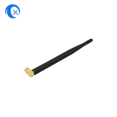 SMA Male Connector Mount High Gain 5dBi 868MHz 2.4G ăng-ten NFC ốp góc phải WiFi ốp vịt ăng-ten cho Router