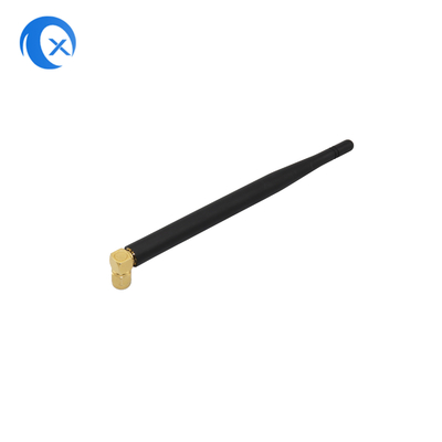 SMA Male Connector Mount High Gain 5dBi 868MHz 2.4G ăng-ten NFC ốp góc phải WiFi ốp vịt ăng-ten cho Router