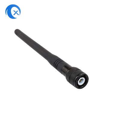 2.4GHz Tăng cường cao 5dBi cao su Ducky ăng-ten WiFi bên ngoài với đầu nối nam TNC cho viễn thông
