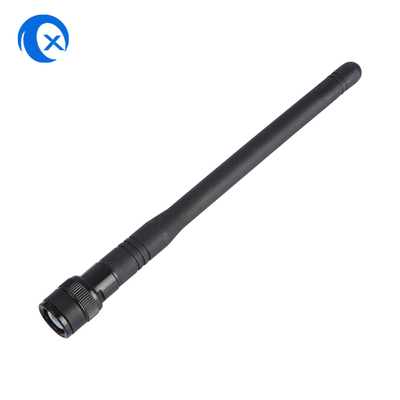 2.4GHz Tăng cường cao 5dBi cao su Ducky ăng-ten WiFi bên ngoài với đầu nối nam TNC cho viễn thông