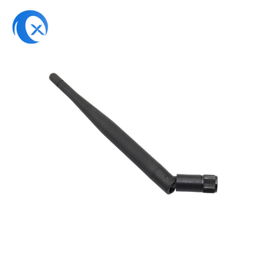 2.4G 5.8g Tăng cường cao 5dBi ăng-ten hai băng tần ăng-ten có thể gập lại ăng-ten WiFi bên ngoài ăng-ten cao su với SMA nam cho bộ định tuyến