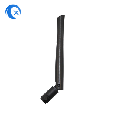 2.4GHz 2dBi Ốc cao su có thể gập lại ăng-ten Wi-Fi với đầu quay SMA Male Connector cho Router và Walkie Talkie