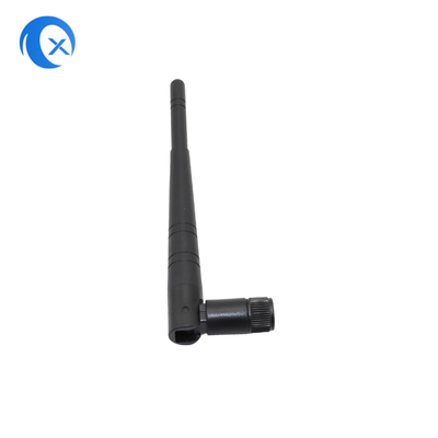 Ốc cao su ăng-ten di động hoạt động từ 2,4 GHz đến 2,5 GHz ăng-ten với đầu nối nam SMA RP 3 dBi
