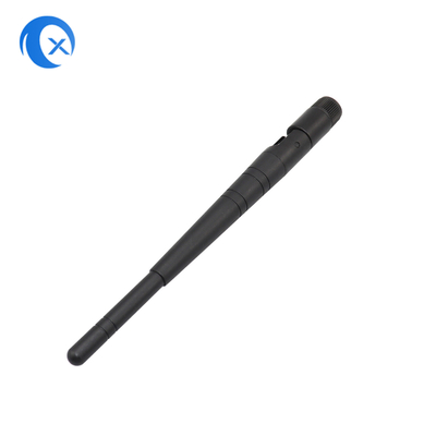 Ốc cao su ăng-ten di động hoạt động từ 2,4 GHz đến 2,5 GHz ăng-ten với đầu nối nam SMA RP 3 dBi
