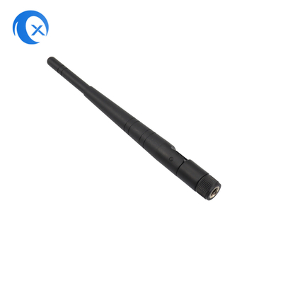 Ốc cao su ăng-ten di động hoạt động từ 2,4 GHz đến 2,5 GHz ăng-ten với đầu nối nam SMA RP 3 dBi