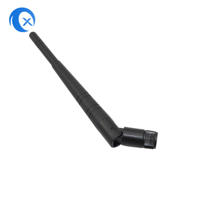 Ốc cao su ăng-ten di động hoạt động từ 2,4 GHz đến 2,5 GHz ăng-ten với đầu nối nam SMA RP 3 dBi