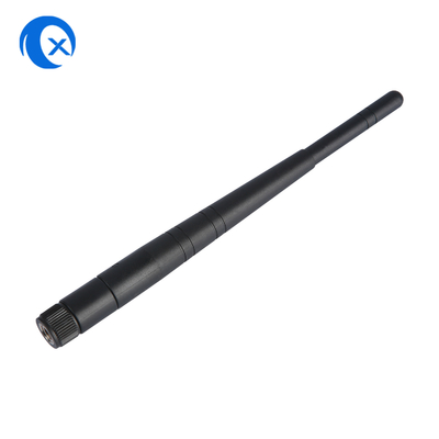 Ốc cao su ăng-ten di động hoạt động từ 2,4 GHz đến 2,5 GHz ăng-ten với đầu nối nam SMA RP 3 dBi