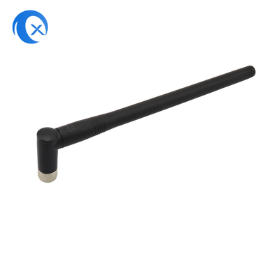 2.4G Tăng cường cao 5dBi góc phải cố định ngoài cao su Duck WiFi SMA ăng-ten cho WiFi Router