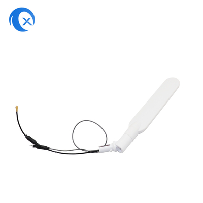 2.4/5.8g Tăng cường cao 3dBi băng tần kép Omnidirectional Wi-Fi Rotating Paddle Antenna với Flying Wire cho Router