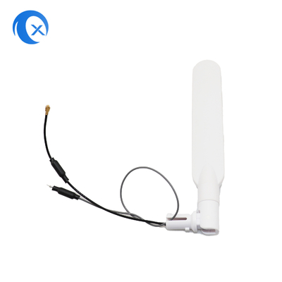 2.4/5.8g Tăng cường cao 3dBi băng tần kép Omnidirectional Wi-Fi Rotating Paddle Antenna với Flying Wire cho Router