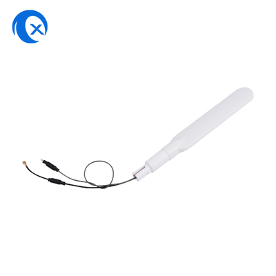 2.4/5.8g Tăng cường cao 3dBi băng tần kép Omnidirectional Wi-Fi Rotating Paddle Antenna với Flying Wire cho Router