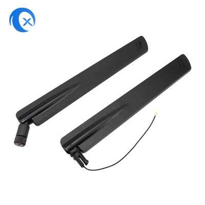 2.4G 5dBi Tăng cường cao hình dạng lưỡi dao xoay ăng-ten WiFi đa hướng với đầu nối Ipex