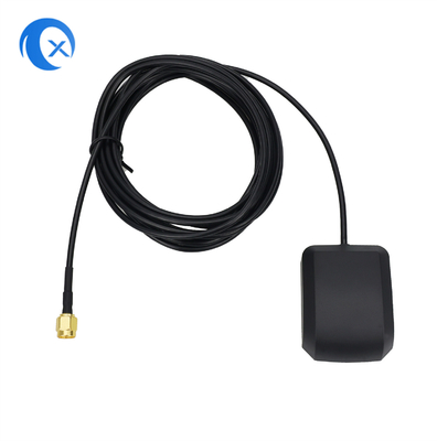 1575.42MHz 27dBi ăng-ten GPS với hai khuếch đại xe DVD điều hướng GPS ăng-ten hoạt động 3m Meter SMA Male Connector