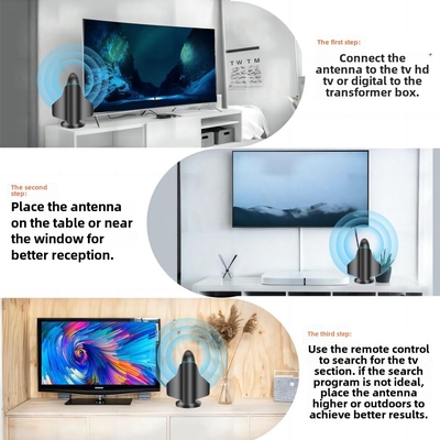 Long Range New 4K HD Digital TV Antenna với Signal Booster cho Smart TV và All TV cho các kênh địa phương trong nhà &amp; ngoài trời
