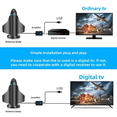 Long Range New 4K HD Digital TV Antenna với Signal Booster cho Smart TV và All TV cho các kênh địa phương trong nhà &amp; ngoài trời