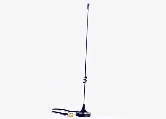 Đen / Trắng RG174 GSM Antenna ngoài RG174 Mag Mount Antenna 50OHM trở kháng