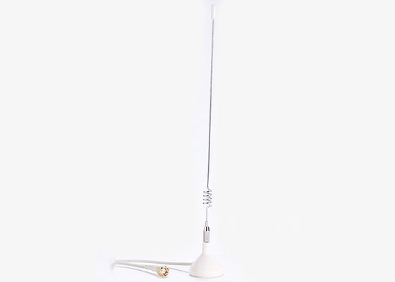 Đen / Trắng RG174 GSM Antenna ngoài RG174 Mag Mount Antenna 50OHM trở kháng