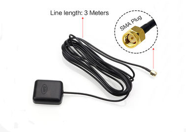Ăng ten định vị GPS đen có độ lợi cao 1575.42MHZ Hoạt động 28 - Tăng 30dBi cho ô tô