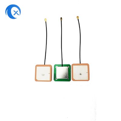 Ăng-ten GPS chủ động bên trong bằng gốm siêu mạnh, Ăng-ten gốm chủ động GPS độ lợi cao 22dBi với đầu nối U.FL
