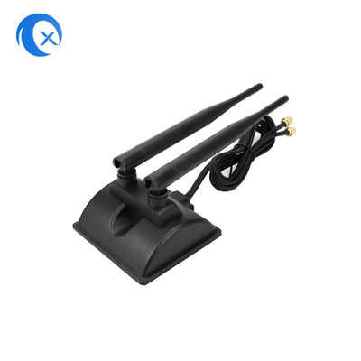 Ăng ten cơ sở từ tính 5dBi băng tần kép với đầu nối RP SMA