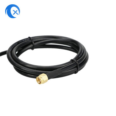 Đầu nối SMA Male Antenna gắn kết từ tính 4G LTE với cáp LMR195