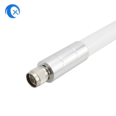 Sợi thủy tinh bên ngoài Wifi Antenna / 12DBI tăng cao Omni Antenna 5.1 - 5.9GHZ