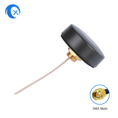 Hình dạng tròn Wifi Receiver Antenna ngoài trời đen Wifi FPV trên không 5.8G