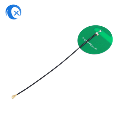 Tùy chỉnh vòng 433 MHZ thu Antenna 55MM RG1.13 cáp với kết nối IPEX