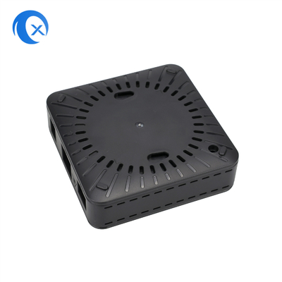Bộ phận ép nhựa OEM Bộ định tuyến wifi ABS MINI màu đen tùy chỉnh