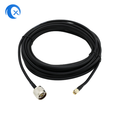 Cụm cáp đồng trục RF Antenna tùy chỉnh LMR200 N Đầu nối Nam với RPSMA